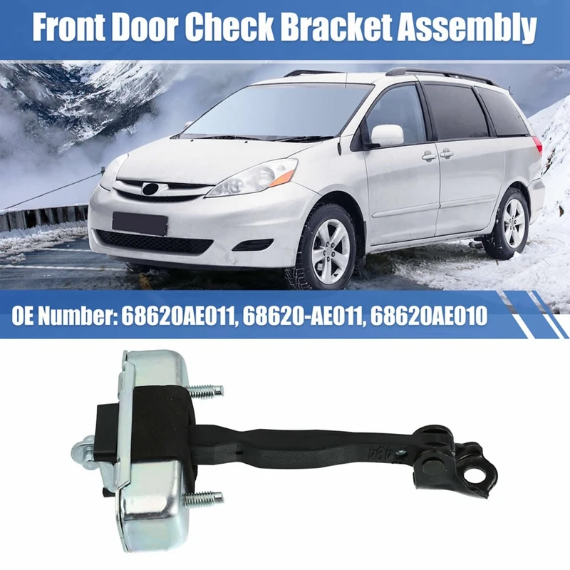 

68620-AE011 68610-AE011 Car Front Door Check Stop Strap Car Door Check Assembly For Toyota Sienna 1 Piece