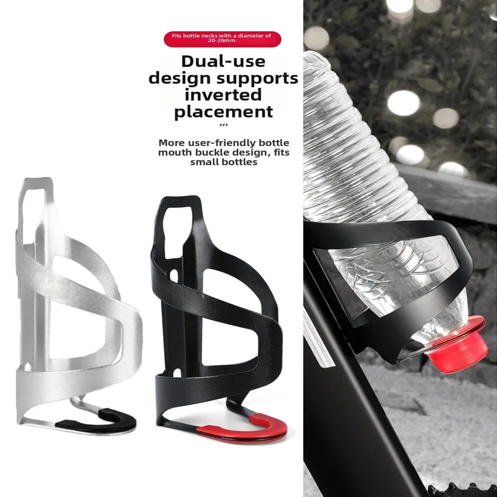 

Bicycle Kettle Rack Aluminum Alloy Lightweight Water Bottle Holder For Mountain Road Bicycle Bottle Cage Replace Accessories