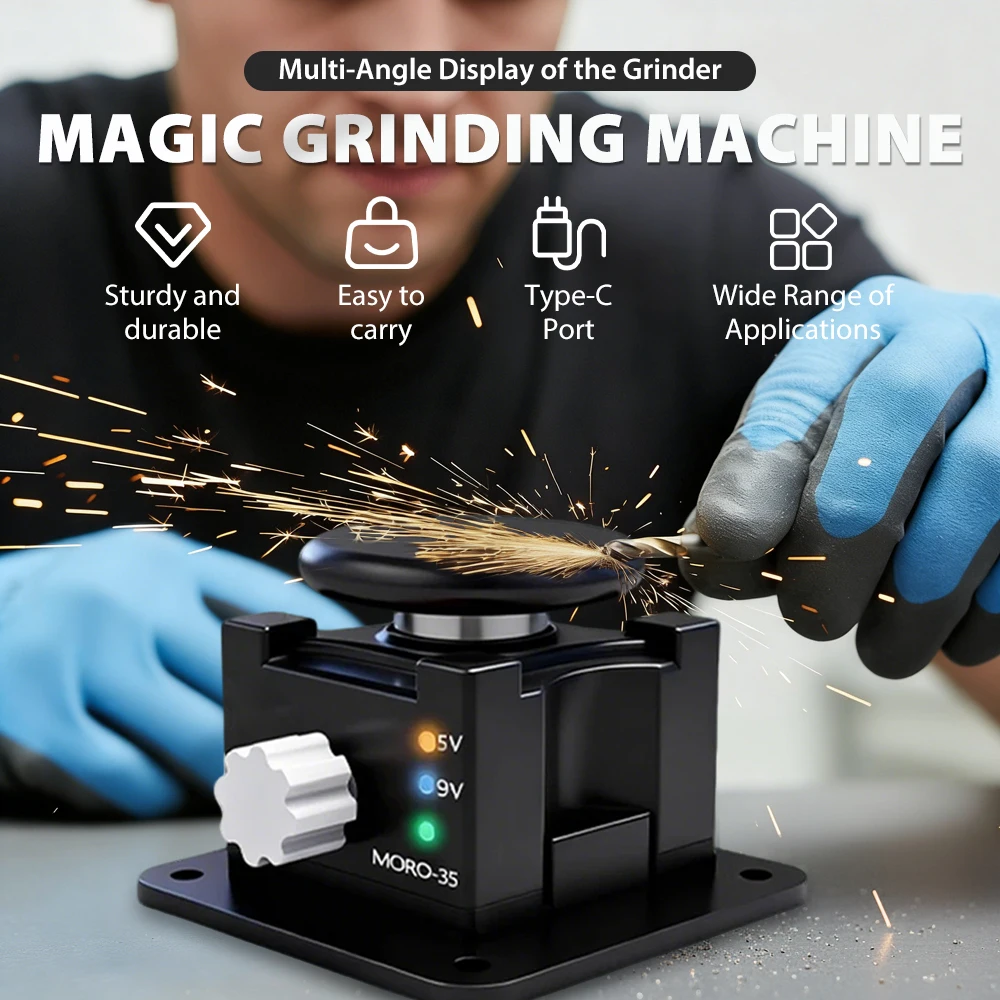 

MORO-35 Magic Hand Disc Polishing and Grinding Machine Electric Sharpening Machine Scissors Tweezers Blades Carving Knife