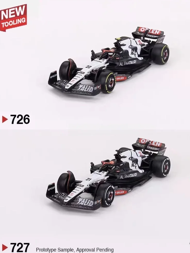 minigt-f1-racing-car-model-alloy-metal-tauri-at04-gt164-collectible-static-model-car-for-ages-14-made-in-china