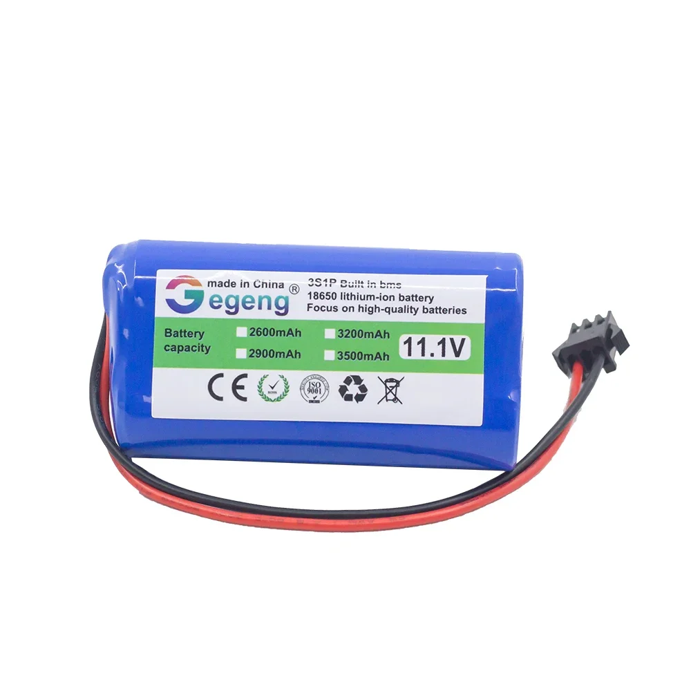 10.8V / 11.1V Lithium Battery For CECOTEC For CONGA Slim 890,Wet Robotic Vacuum Cleaner 18650 Rechargeable Battery Dropshipping