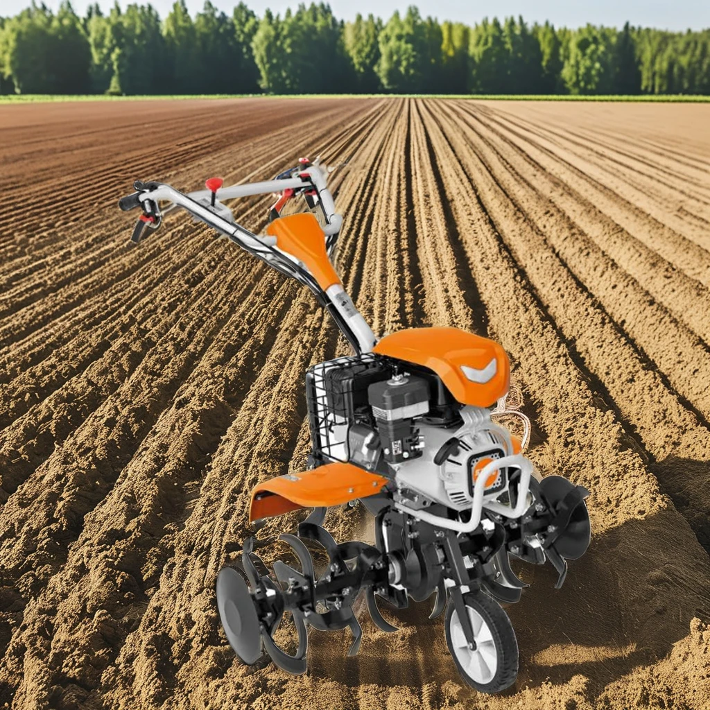 Mini Walking Tiller Power Cult - Garden Tiller Mini review and price