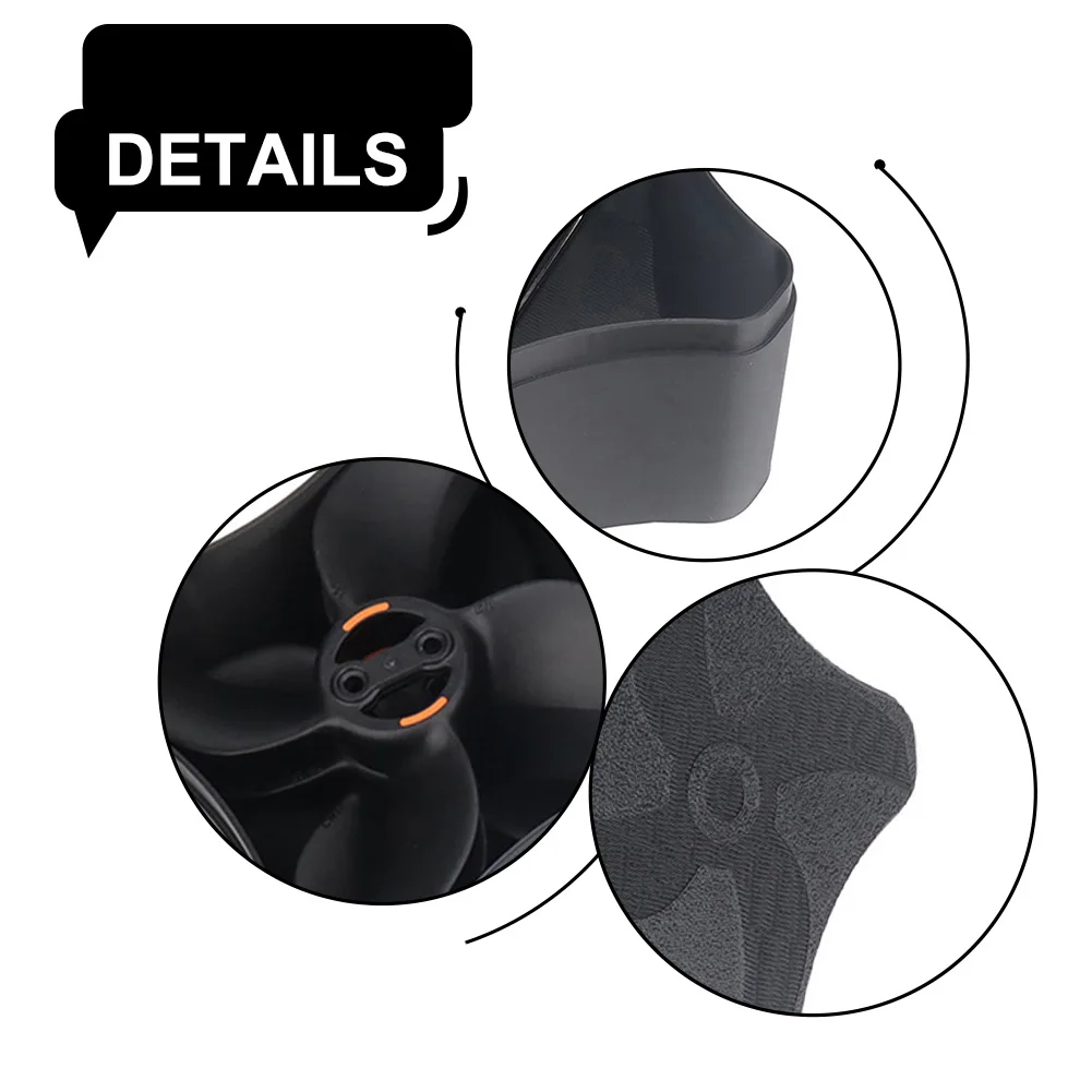 Black PC Portable Anti-Tangles Storage Case For DJI AVATA 360 Propellers Protection Box Drones Accessories Storage Box