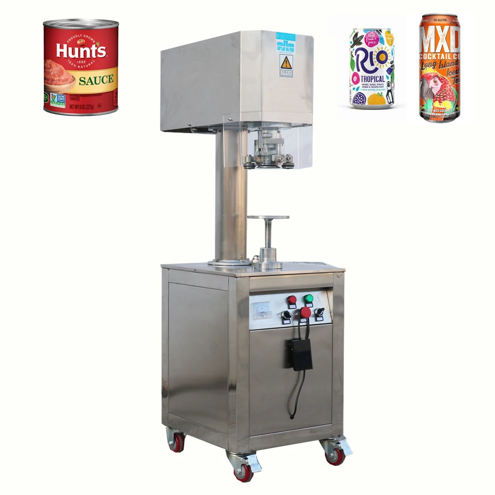 Best Selling Beverage Semi-automatic Canning Seaming Machine