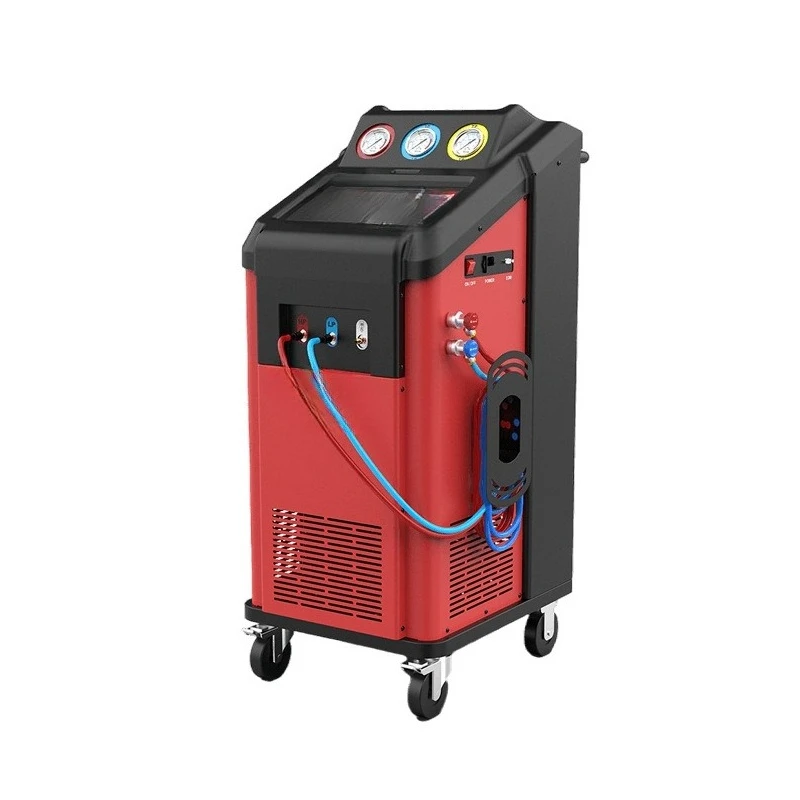 AC519 Automotive Air Conditioning Refrigerant Recovery Filling Washing Machine R134a and 1234YF Refrigerant Machine
