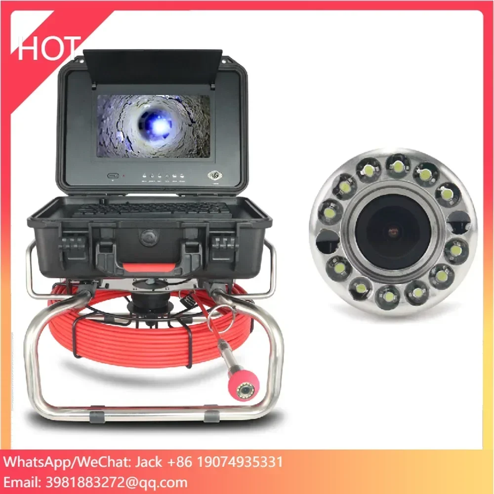 Telecamera per ispezione condotti d'aria Telecamera per fognature con telecamera analogica HD 1080P
