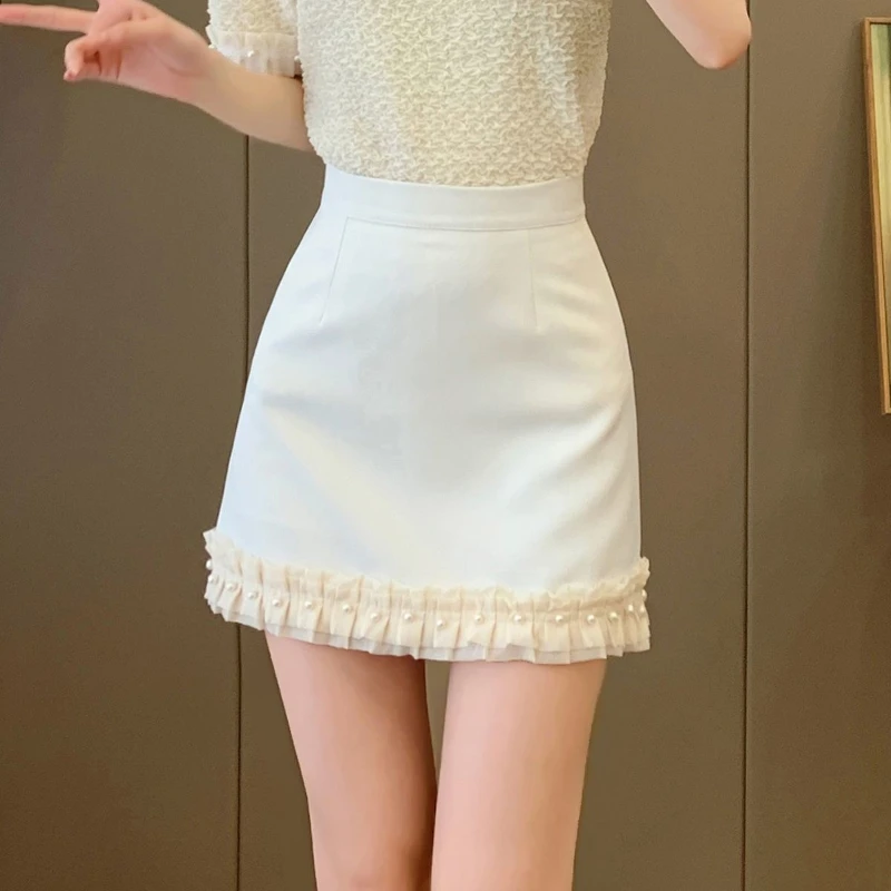 

Модная женская юбка-карандаш А-силуэта с высокой талией, облегающая, с защитой от скольжения, в стиле пэчворк, для весны и лета, повседневная, элегантная, дышащая