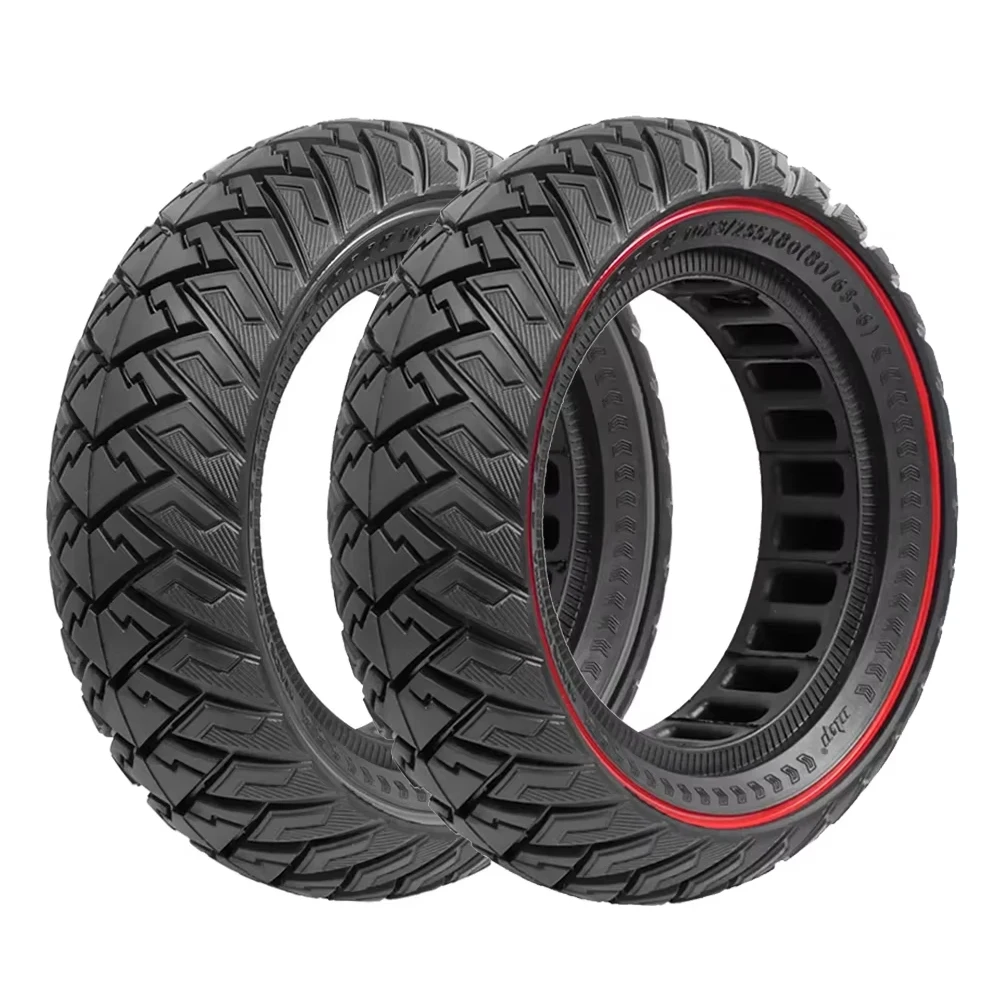 

Electric Scooter 10*3/255*80(80/65-6)Off-road Solid Tire Explosion-proof for KUGOO M4 Pro/VSETT10+/Zero 10X/Kaabo Parts