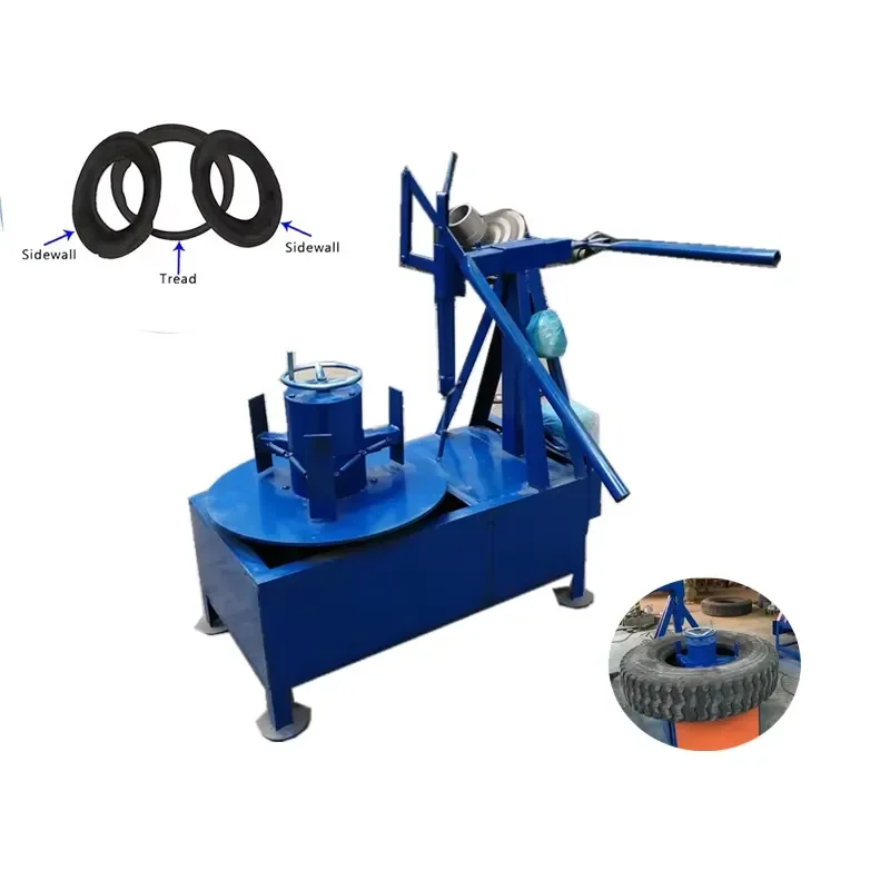 Hot Sale Tire Double Sidewall Cutter  Cutters Truck  Sidewall Cutting  Process Equipment Manufacturer