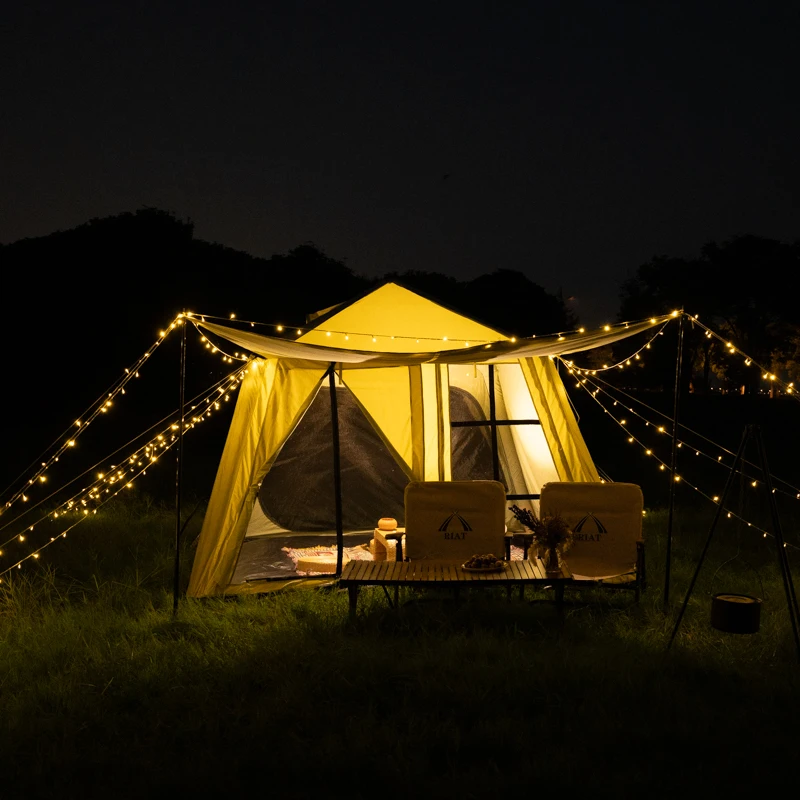 

Large Luxury New Style Oxford Air Tent Portable And Waterproof Inflatable Camping Tent For Outdoor Use