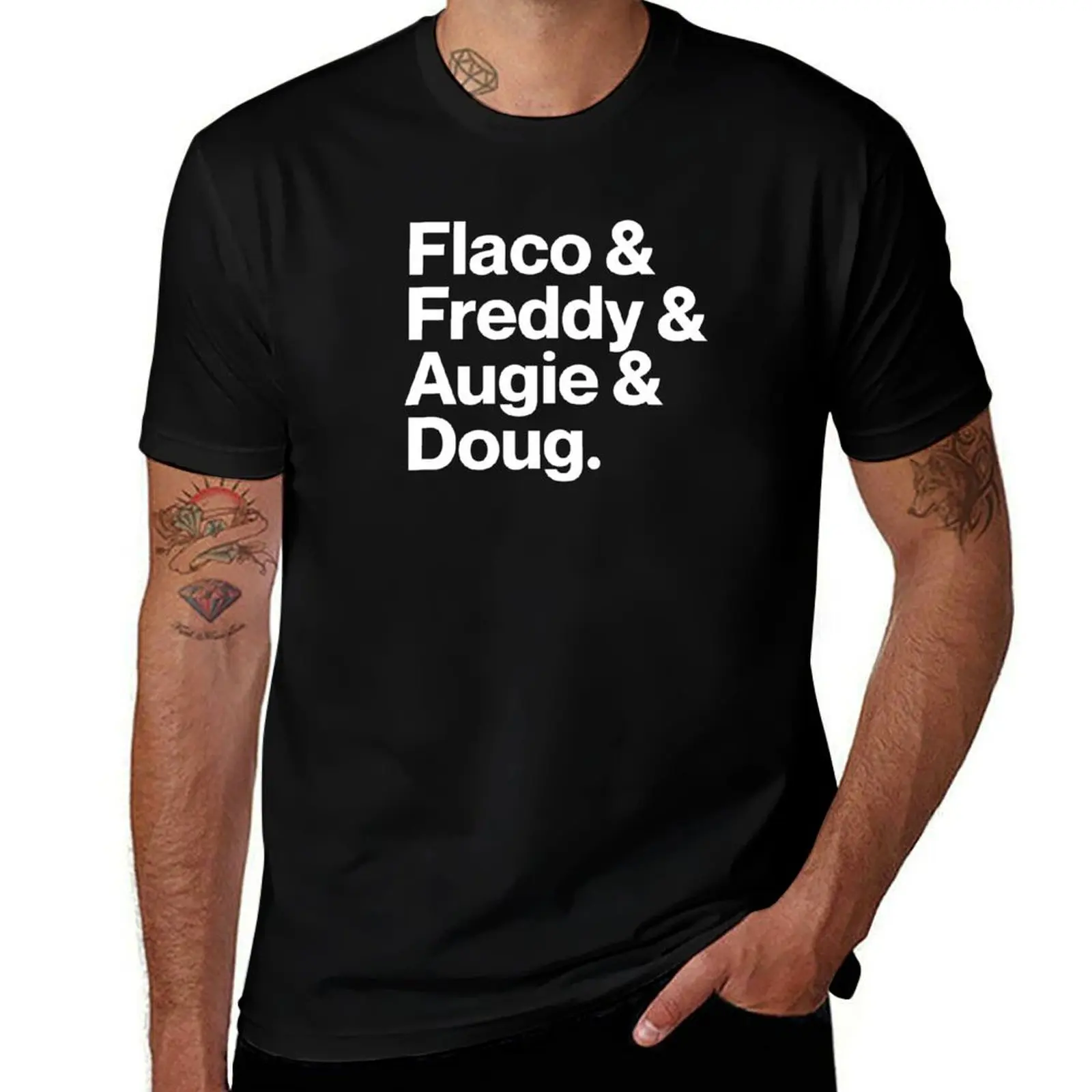 Flaco & Freddy & Augie & Doug - Texas Tornados T-Shirt for a boy new gifts and t-shirts slim fit t shirts for men