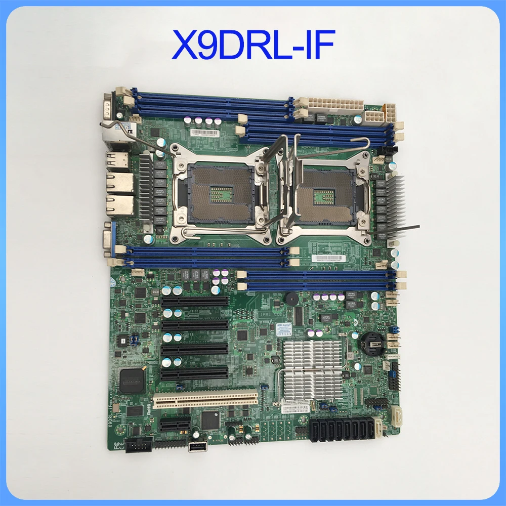 

X9DRL-IF для серверной материнской платы Supermicro LGA2011 C602 поддерживает 2670V1 V2