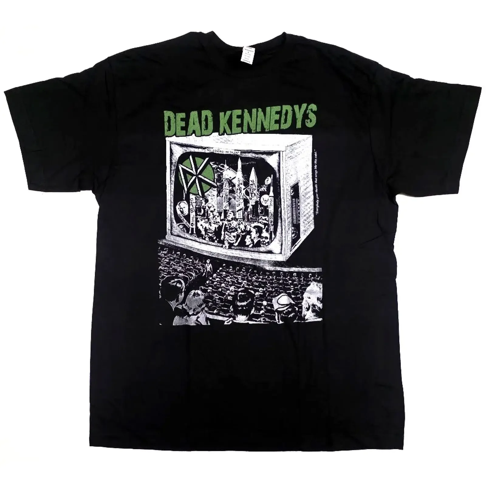 DEAD KENNEDYS T shirt Hardcore American Punk Rock Adult Men's Black New vintage Washed Top For Everyday Wear streetwear Unisex