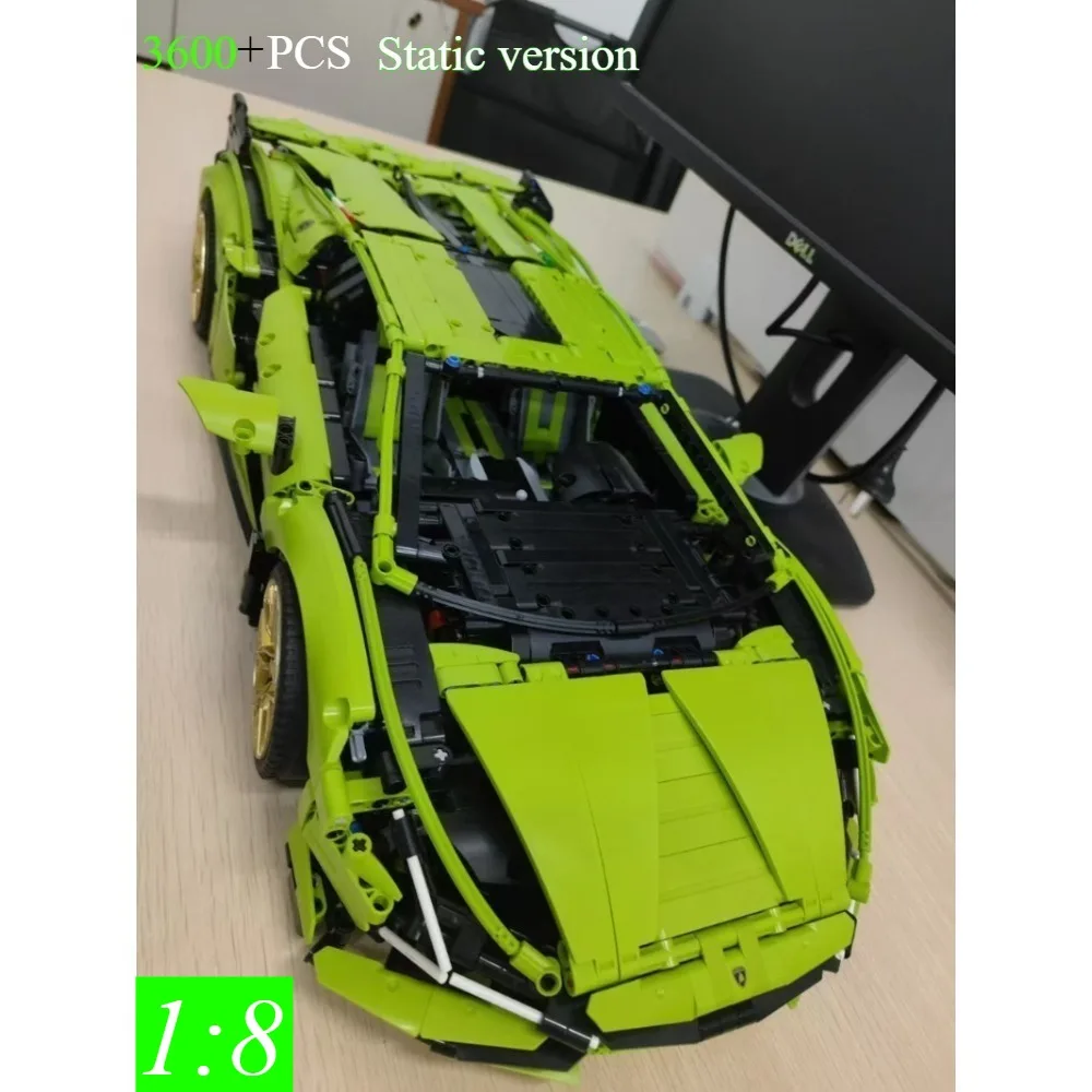 3696 You Xi 'an Architectural Technology Blog Compatible with building blocks MOC 42115 Adult Model Design Sports Car toys Child