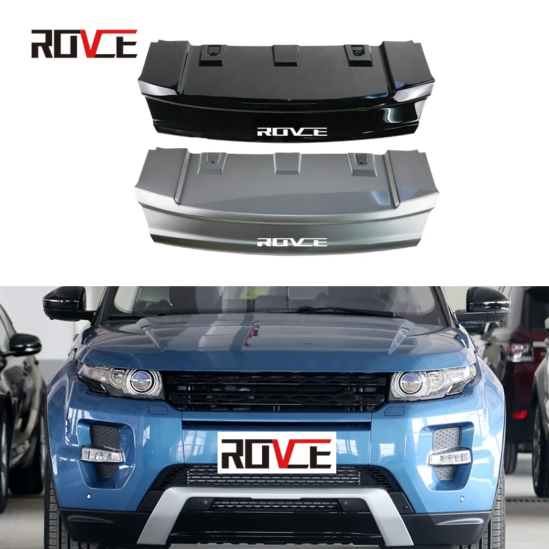 ROVCE Front Bar Trailer Cover For Range Rover Evoque Dynamic 2012-2015 Black Silver Style L551 LR02818 Car Accessories