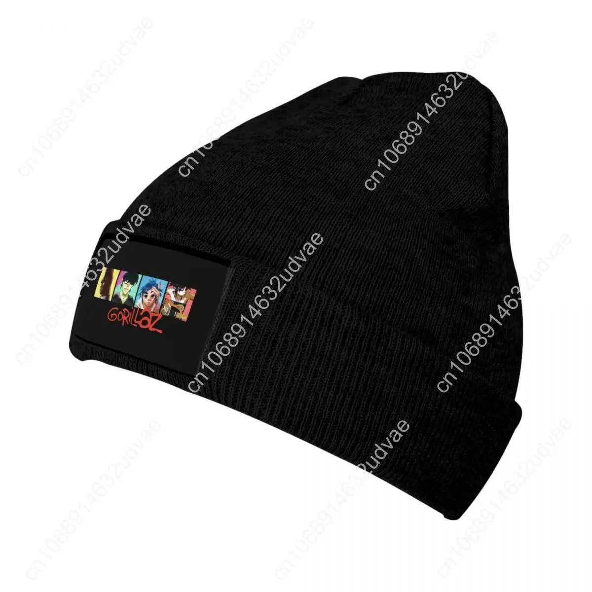 

Gorillaz Rock Knit Hat Beanies Winter Hat Warm Hip Hop Music Cap Men Women
