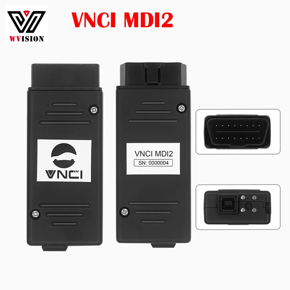 

Newest VNCI MDI2 Diagnostic Interface Tool For G-Ms Support CAN FD/ DOIP Compatible with TLC GDS2 DPS Tech2win Offline Software