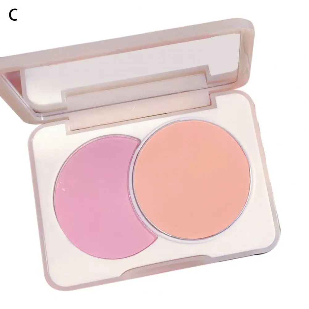 Blush paleta fácil coloração nenhum odor decorativo de longa duração nude maquiagem rosto blush maquiagem blush saúde beleza