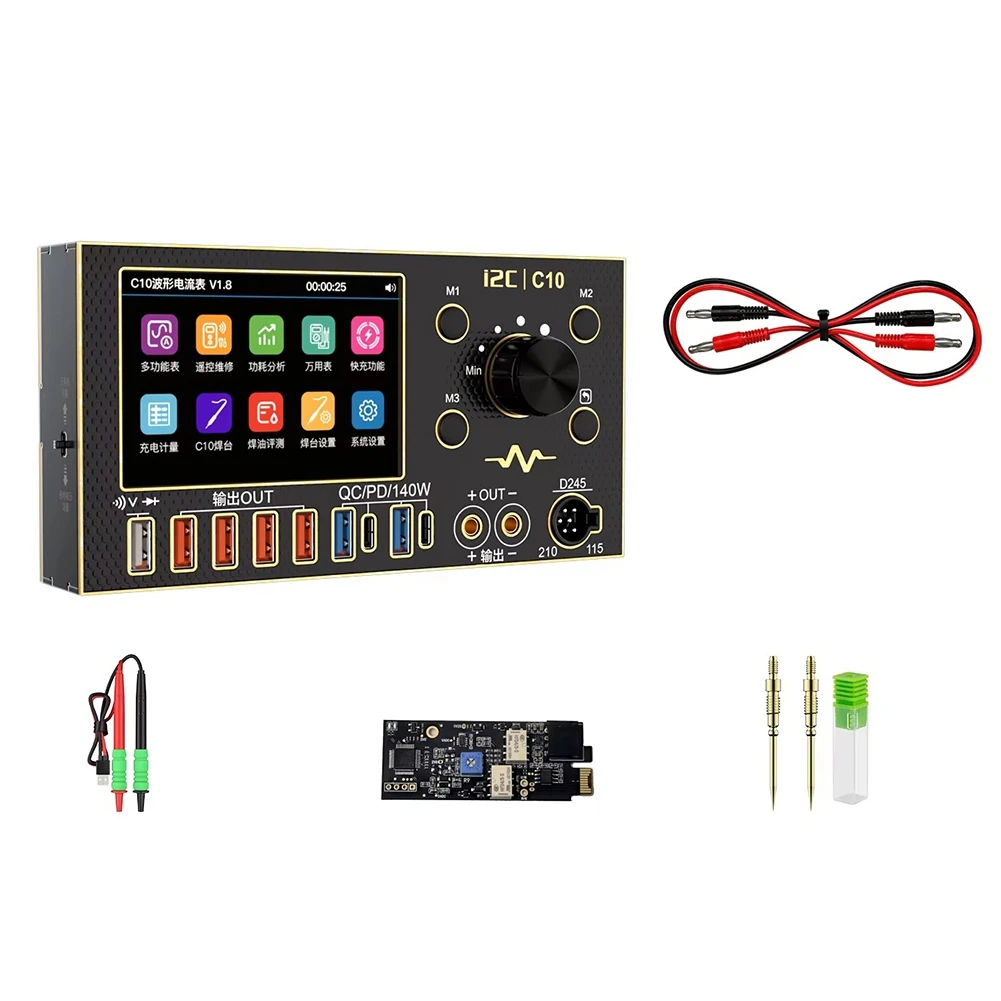 AS60-I2C C10 Charge Detection Tester 0-36V Input With Charge Detection / Voltage Measurement Tester