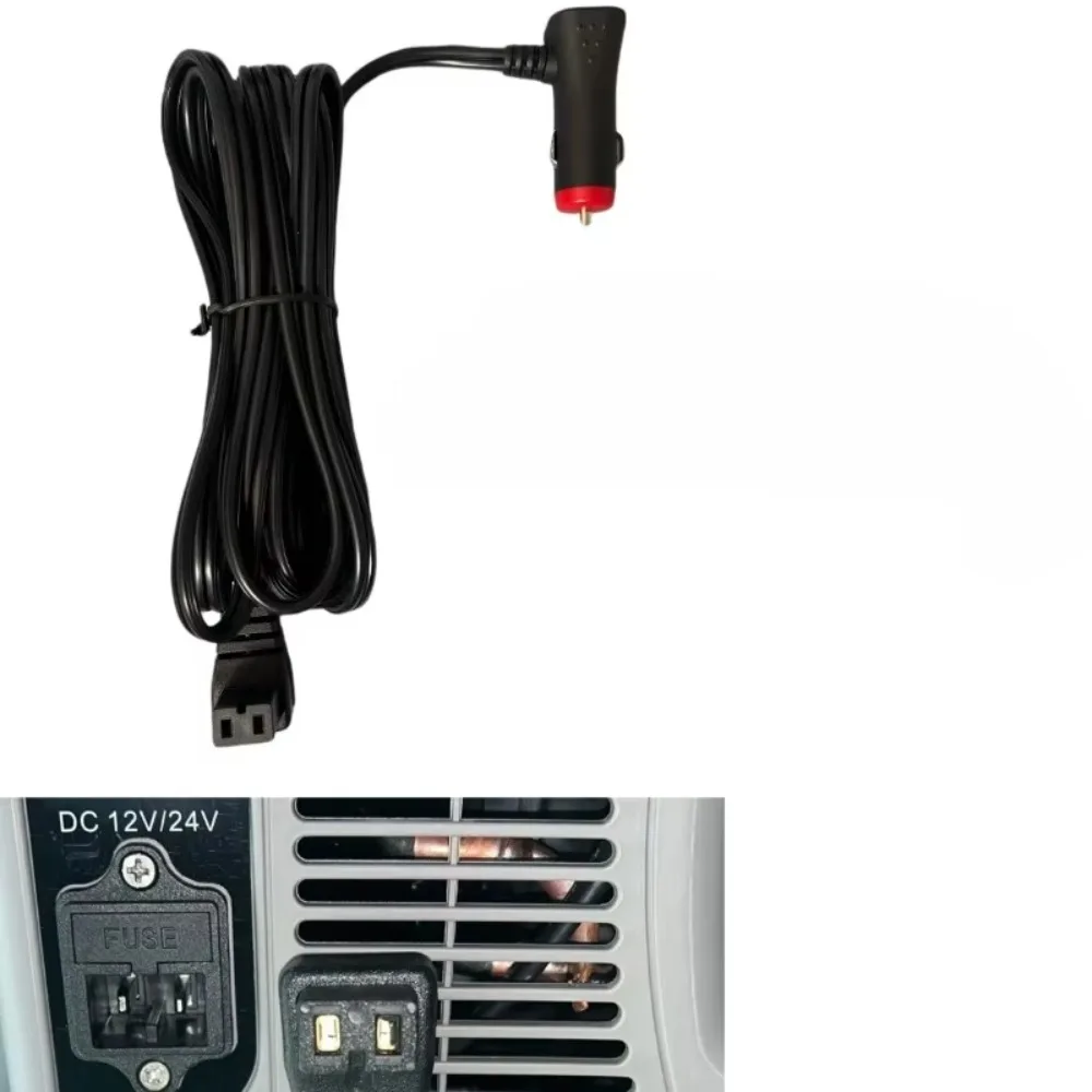 2.5M For Alpicool Car Refrigerator Original Power Cord Cigarette Lighter