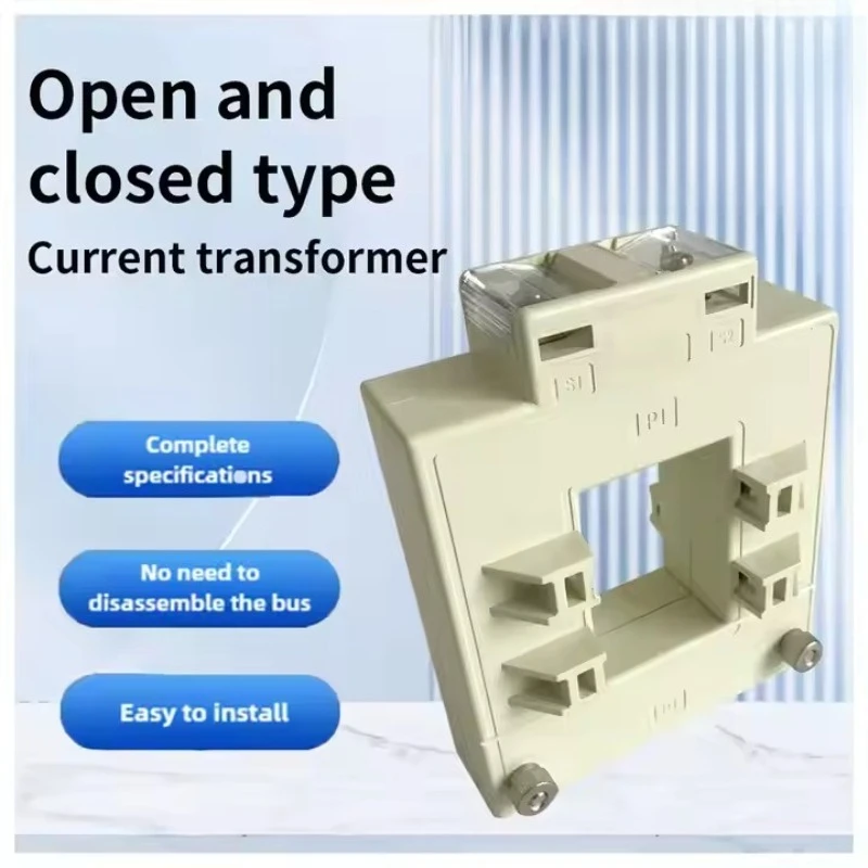 Simple Installation of Split Square Current Transformer 1000A Open Circuit Current Sensor
