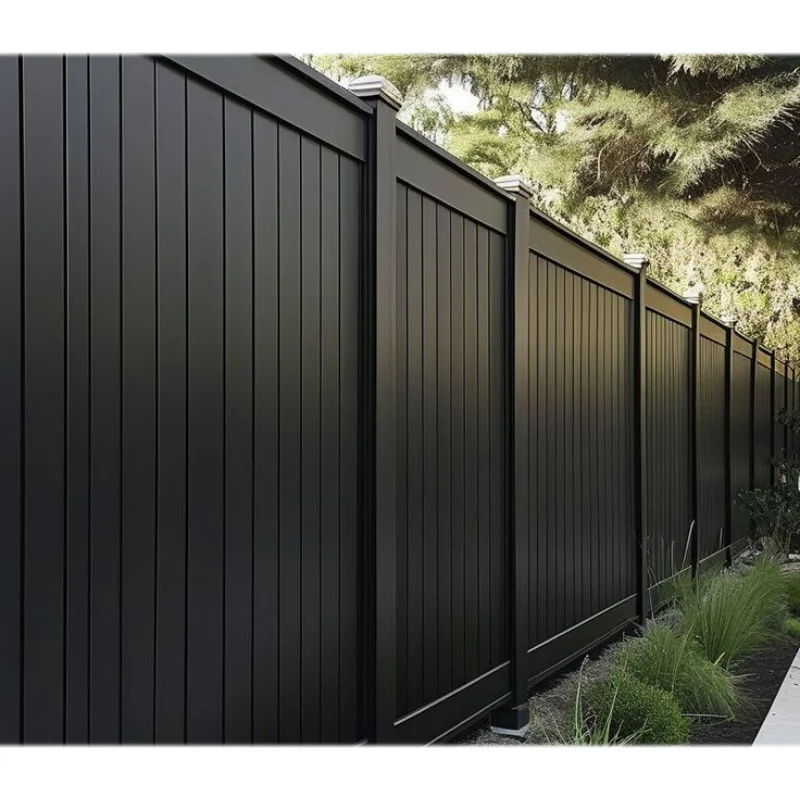 

Decorative Anti Climb Outdoor Garden Aluminum Privacy Fence Horizontal Slat Fence Panels