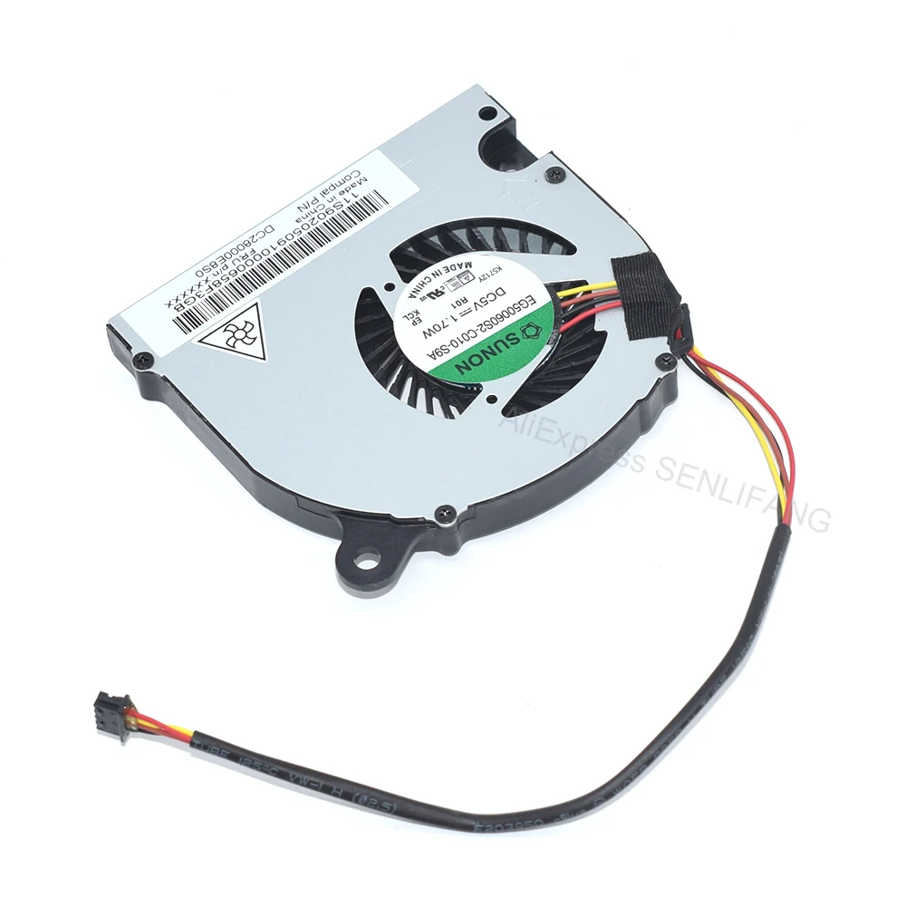 Ventilador de refrigeración de CPU interno para ordenador, dispositivo para Lenovo C260, AiO, 1,70 W, 4 pines, DC5V, KSB05105HC, DH41, DC28000E8D0, EG50060S2-C010-S9A, nuevo