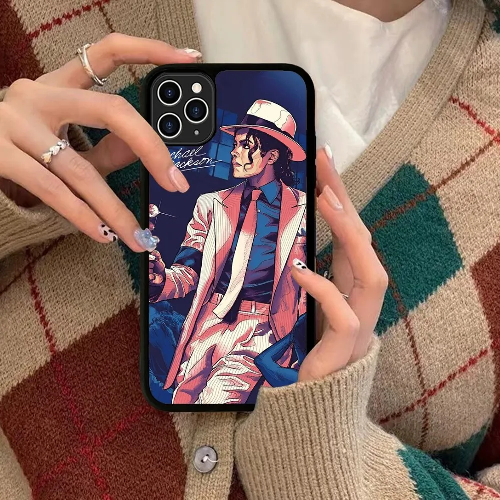 Michael jackson Phone Case Silicone PC+TPU For For iPhone  11 12 13 14 15 16 Plus Pro Max Cover