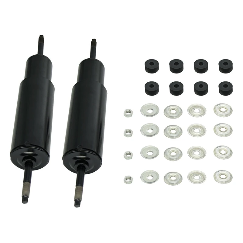 Golf Cart Front And Rear Shock Absorbers Kit For EZGO TXT & Marathon 1970-1994 & 2001.5-Up Part 76419-G01, 70928-G01