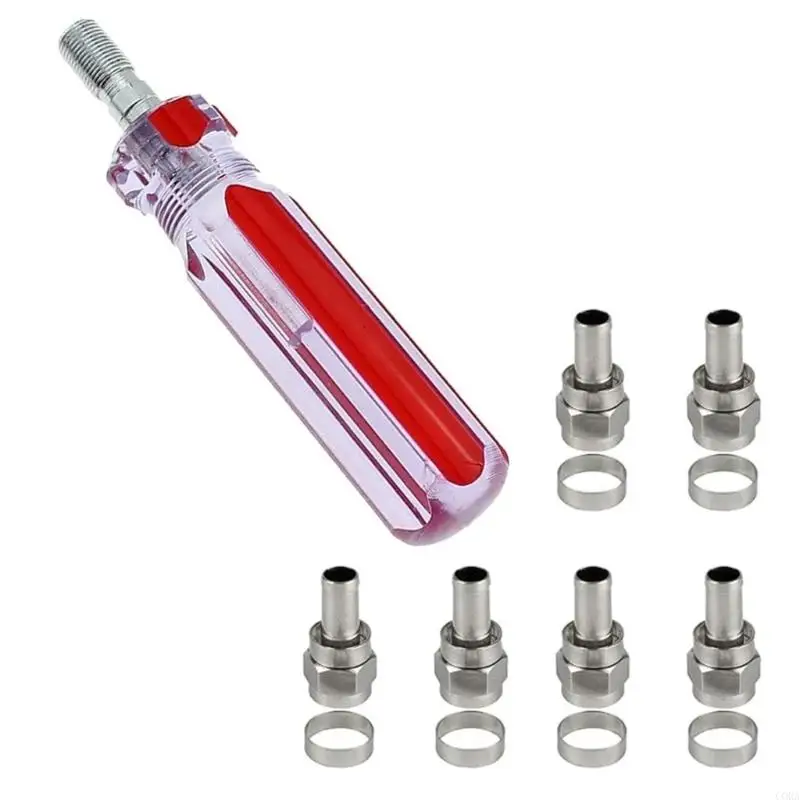 

CORA Coaxial Cable Connectors F Type Tool for TV Satellite Receiver Connection