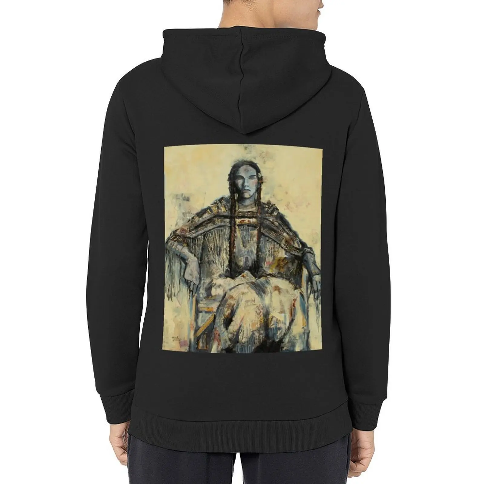 

Cherokee Woman Hoodie men's clothing men's sweat-shirt set aesthetic clothing male clothes new in hoodies & sweat-shirt