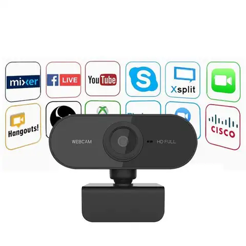 웹캠 USB 웹캠 드라이브가 필요 없으며 마이크와 함께 사용 가능 컴퓨터 웹캠 HD 웹 회의 라이브 스트리밍용 비디오 카메라