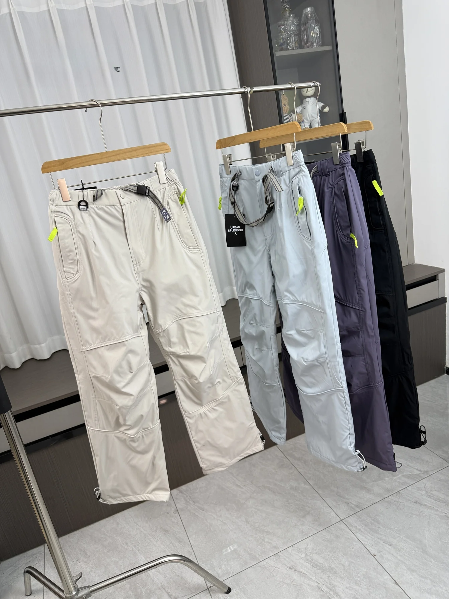 

Утепленные ветрозащитные и водонепроницаемые брюки для горного туризма и альпинизма серии Outdoor Mountain с флисовой подкладкой для мужчин и женщин