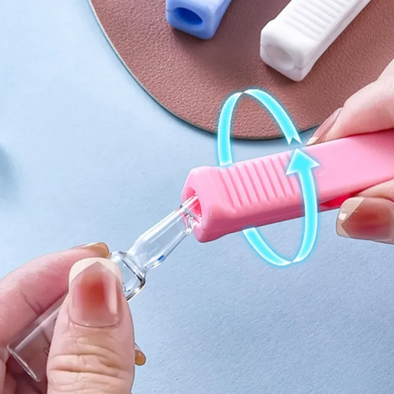 

1pcs Portable Ampoule Bottle Opener For Doctor Nurse Creative Plastic Handle Medical Ampule Breakers Personal Health Care Tool