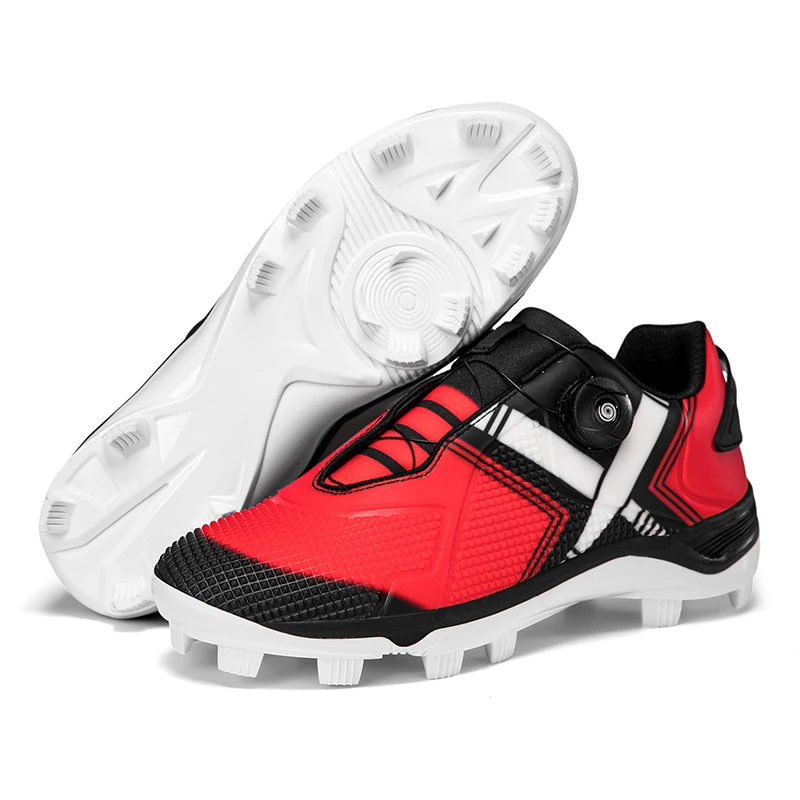 Professional Men Outdoor Baseball Training Shoes High-Quality Comfortable Anti-Slip Sneakers for Athletes