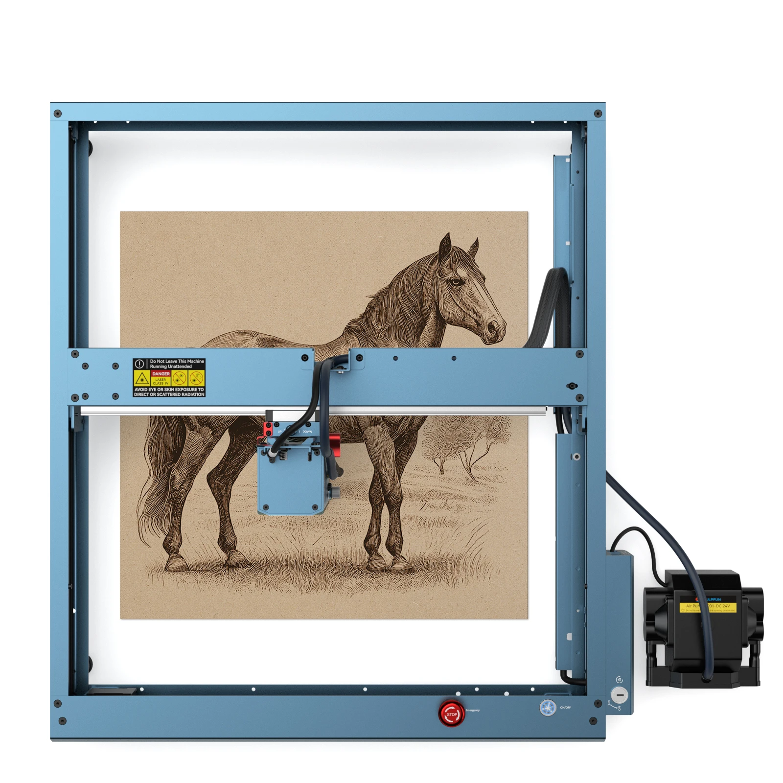 

SF-A9 20W Laser Engraver and Cutter Diode Laser Marking Machine Kits for Small Business DIY Supports