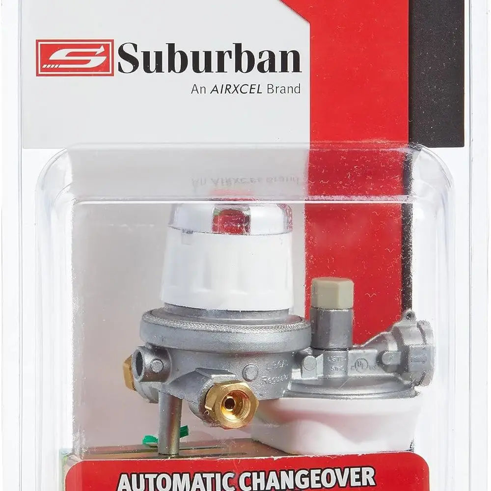 منظم التحول التلقائي Suburban LP-R924 لتحويل إمداد غاز البروبان الآمن والمريح في RV أو متنقلك #2