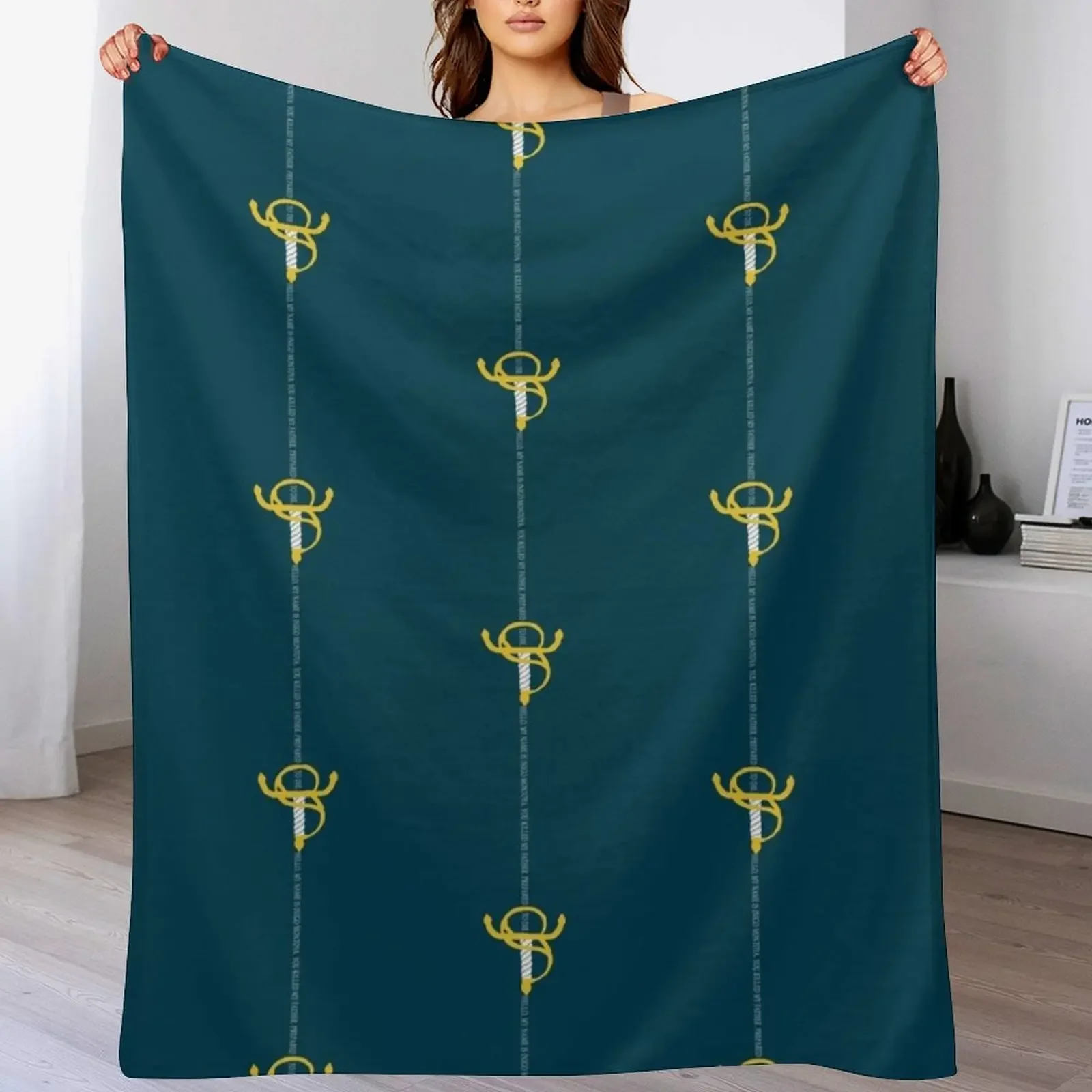 

Princess Bride Sword Throw Blanket Vintage Loose for winter Luxury Thicken Blankets