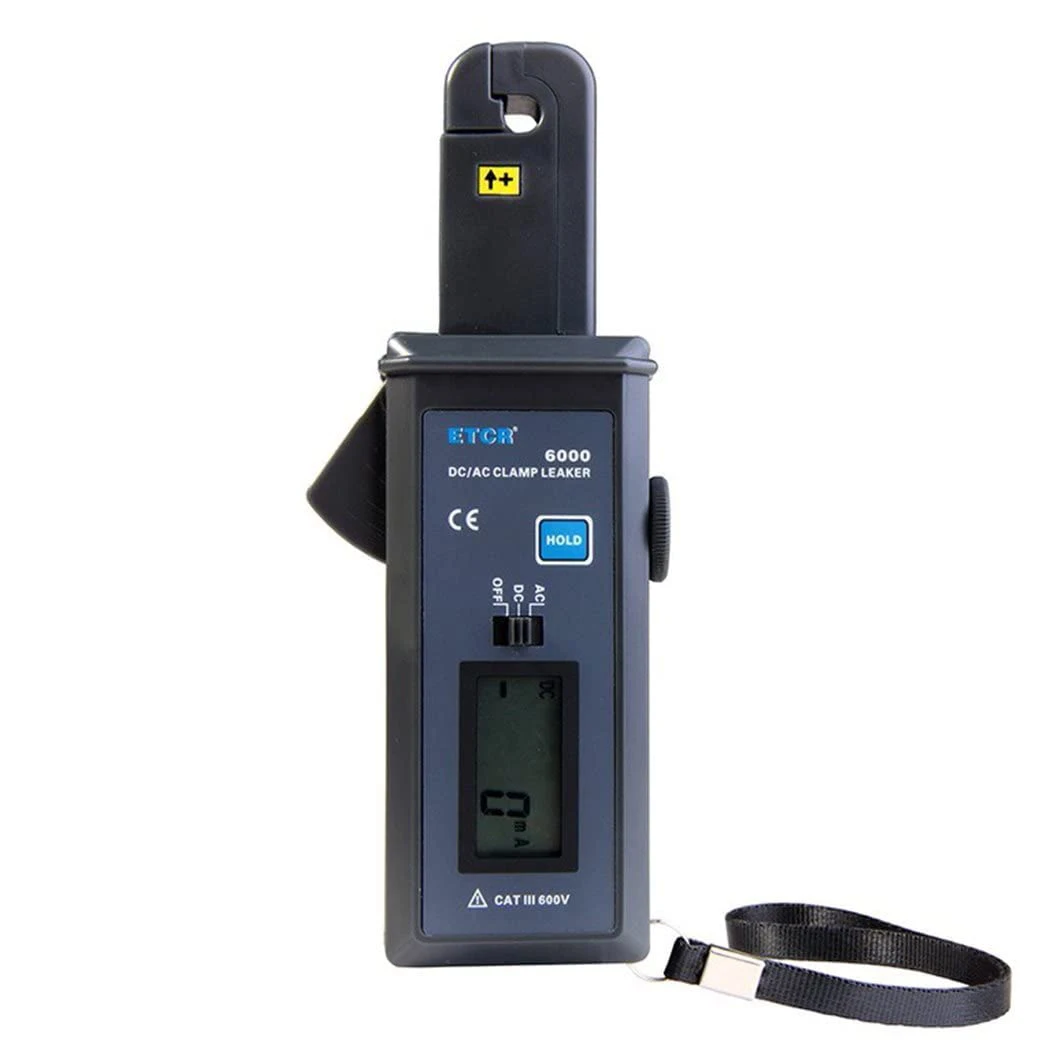 Measurement Range 0mA~60A Resolution 1mA Measureable DC/AC Leakage Current Digital Clamp Meter Multimeter Multi Tester