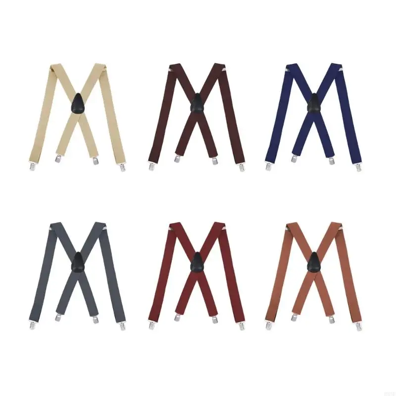 

B95F Versatiles Suspenders Unisex Comfortable Shoulder Straps Workwear Accessories