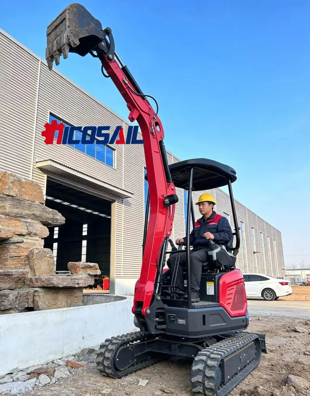 

CE certified excavator, 1.8 tons, Chinese excavator, mini excavator, price, hydraulic excavator