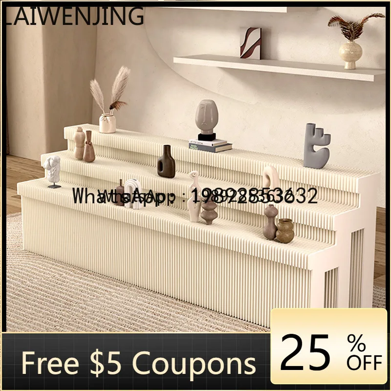 MJY  folding Nakajima display stand, high and low table, display rack jewelry in the middle