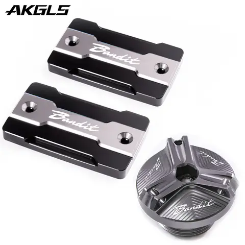 सुजुकी बैंडिट S650 600 650 1200 1250 1250S मोटरसाइकिल फ्रंट ब्रेक द्रव सुरक्षात्मक कवर और इंजन भरण कवर सहायक उपकरण के लिए 10 best sales सुजुकी 1200 बैंडिट पार्ट्स - №4