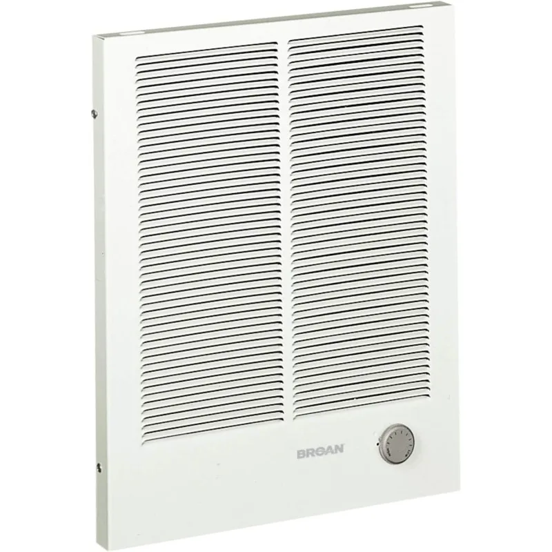 Broan-NuTone, White 198 High Capacity Wall Heater, Painted Grille, 4000/2000 Watt 240 VAC, 2000/4000