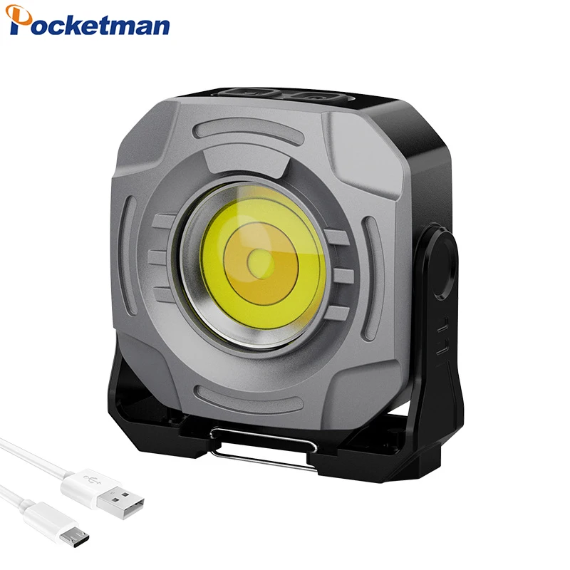 

Outdoor Camping Light Multi-functional Keychain Lights COB Work Lamp Portable USB Rechargeable Flashlight Emergency Torch