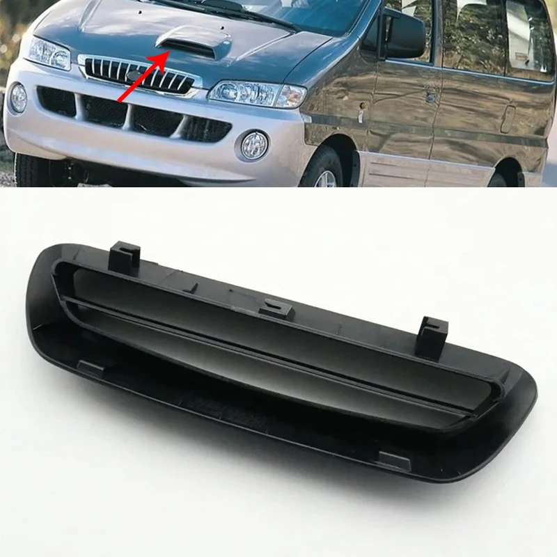 

Air Flow Intake Vent Bonnet Cap Engine Hood Scoop Cover Trim Decorative 86411-4A011 For Hyundai H1 Starex SVX 97-07 Libero 00-07