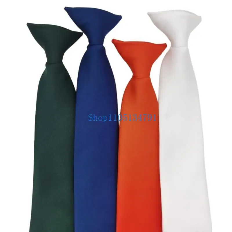 

98 км деловой зажим для галстука для взрослых, галстук для униформы, костюмы, простой галстук для ленивых, студент, элегантный