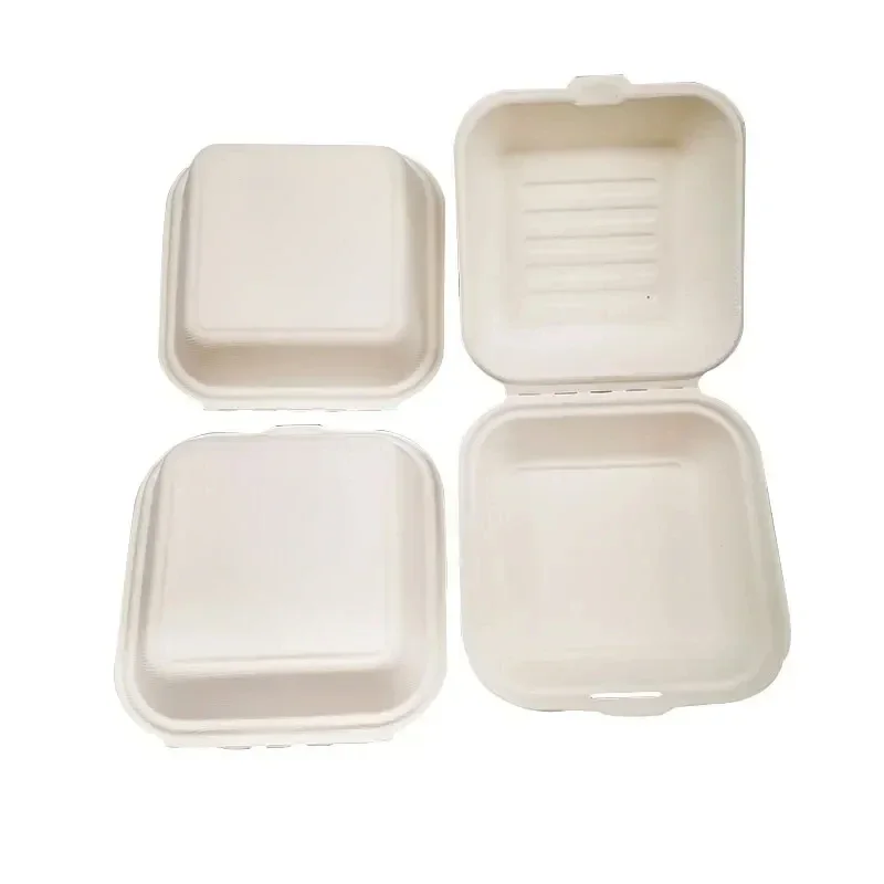 Disposable Party Cake Packing Boxes Eco-Friendly Lunch Box Prep Packaging Food Container Bento Box Wedding Baby Shower Easter