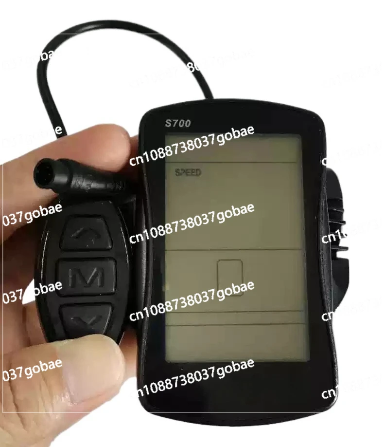 

Электровелосипед S700 с литиевой батареей, ЖК-дисплей, 36В/48В