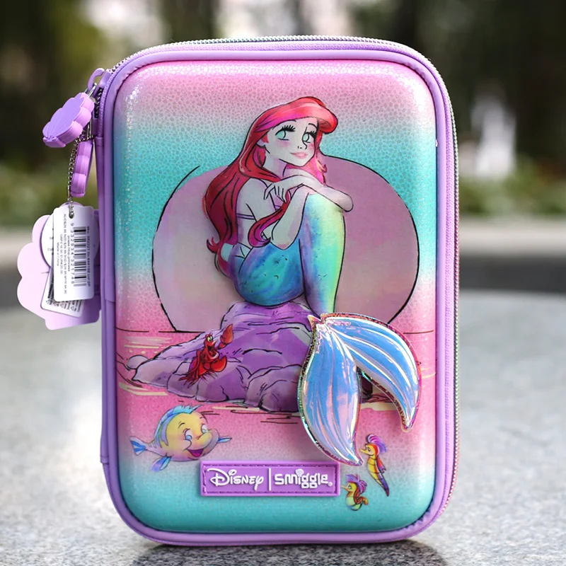 New Genuine Disney Australia Smiggle Mermaid School Bag Stationery Student Pen Case Lunch Bag Backpack Toys Christmas Gifts